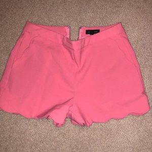 Pink dress shorts